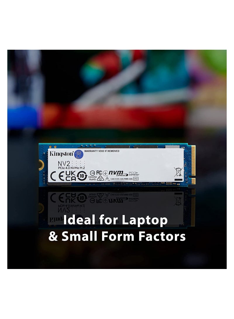 NV2 1TB M.2 2280 NVMe Internal SSD, Up to 3500MB/s Read / 2100MB/s Write Speed, Gen 4x4 NVMe PCIe Performance, 2.17G Vibration Operating, 320TBW | SNV2S/1000G 1000 GB