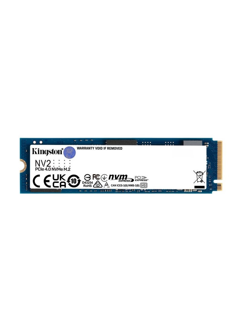 NV2 500GB M.2 2280 NVMe Internal SSD, Up to 3500MB/s Read / 2100MB/s Write Speed, Gen 4x4 NVMe PCIe Performance, 2.17G Vibration Operating 500 GB