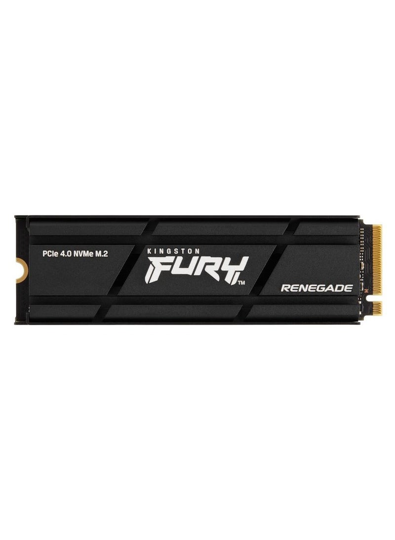 Fury Renegade 2TB PCIe Gen 4.0 NVMe M.2 Internal Gaming SSD with Heat Sink | PS5 Ready | Up to 7300MB/s 2 TB