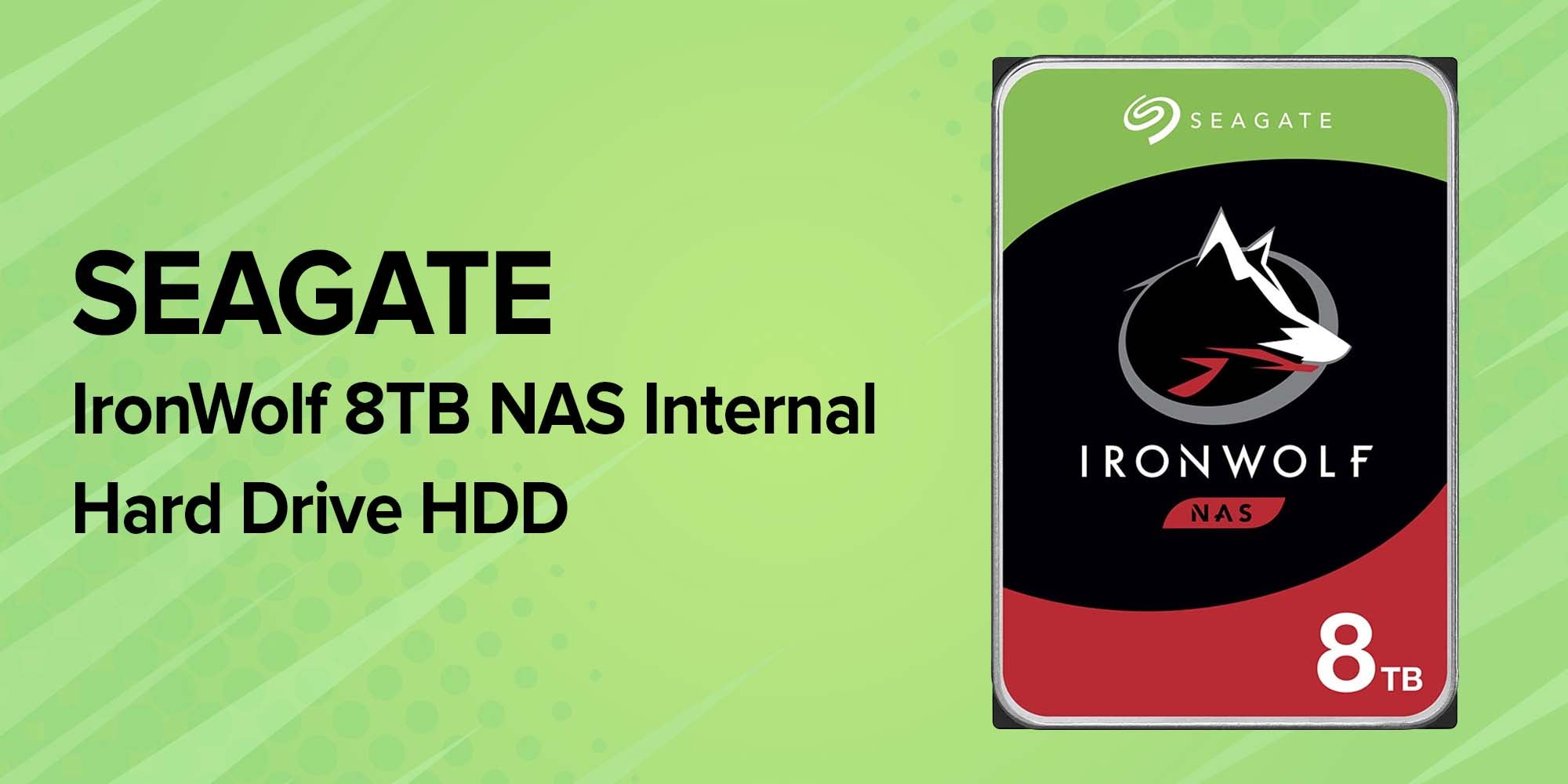 Ironwolf Internal Hard Drive 8 TB