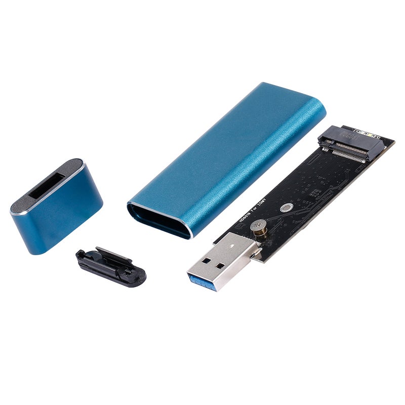 USB 3.0 to M.2 NGFF Aluminum Alloy Hard Drive Multicolour