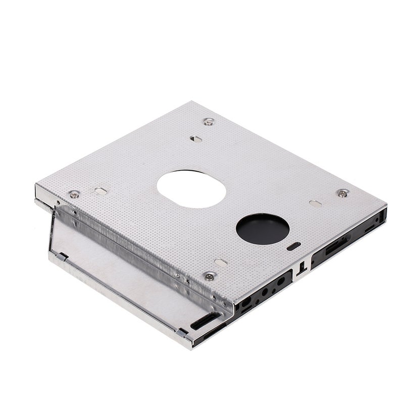 Aluminum Alloy SATA3.0 2nd Caddy 12.7mm 2.5 Inch SSD HDD Enclosure For Desktop PC Laptops Black