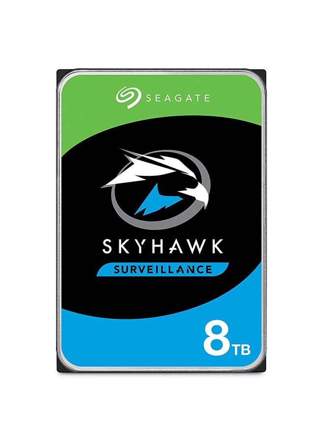 SkyHawk, Surveillance Internal Hard Drive HDD – 3.5 Inch SATA 6 Gb/s 64 MB Cache for DVR NVR Security Camera System, and Three-year Rescue Services (ST8000VX004) 8.0 TB