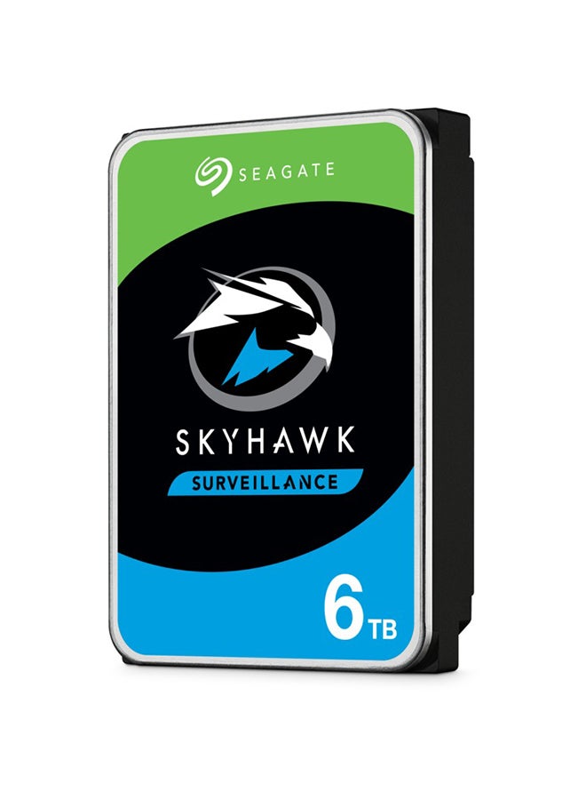 SkyHawk 6 TB internal Hard Drive HDD, for Video-Recording up to 64 Cameras, 3.5 Inch, 256 MB Cache, SATA 6 Gb/s, Modellnr.: ST6000VX001 6.0 TB