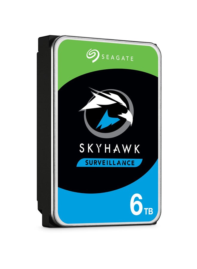 SkyHawk 6 TB internal Hard Drive HDD, for Video-Recording up to 64 Cameras, 3.5 Inch, 256 MB Cache, SATA 6 Gb/s, Modellnr.: ST6000VX001 6.0 TB