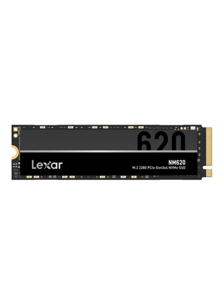 NM620 2 TB M.2 2280 Internal Solid State Drive, Up to 3500MB/s Read & 3000MB/s Write Speeds, 3D TLC NAND, 1.5 Million Hours MTBF, Shock & Vibration Resistance. Black | LNM620X002T-RNNNG 2 TB