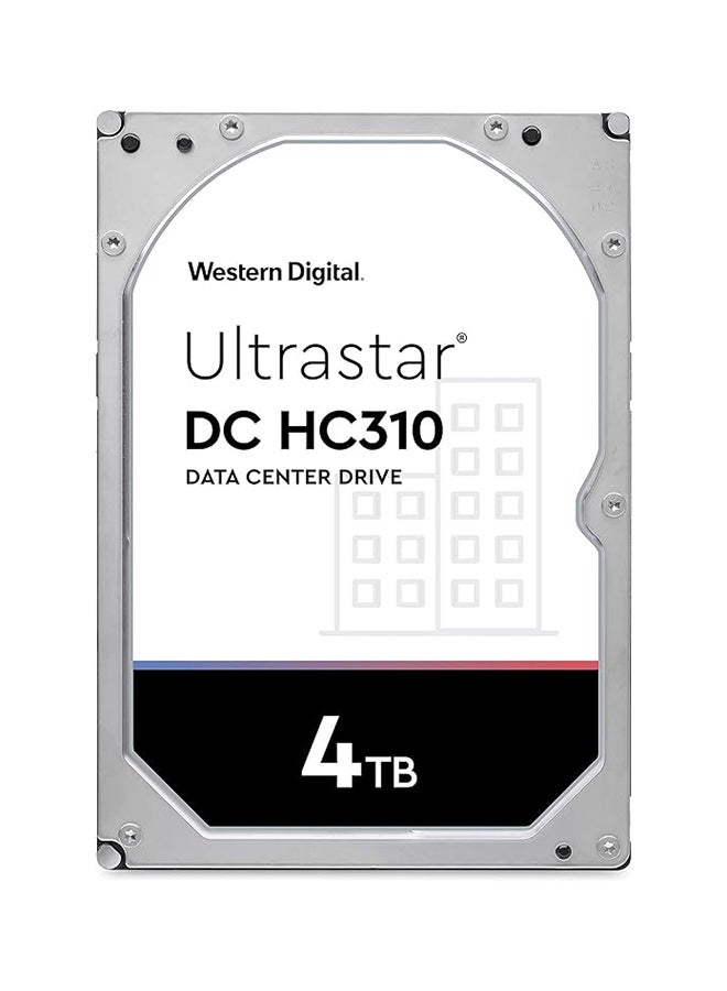 Ultrastar DC HDD Server HC310 | 4TB Capacity | 6GB/s SATA | 3.5-INCH DATA CENTER HARD DRIVES | RPM 7200 | 512E SE | Transfer Rate Up to 255MB/s | Dual-stage Micro Actuator 4 TB