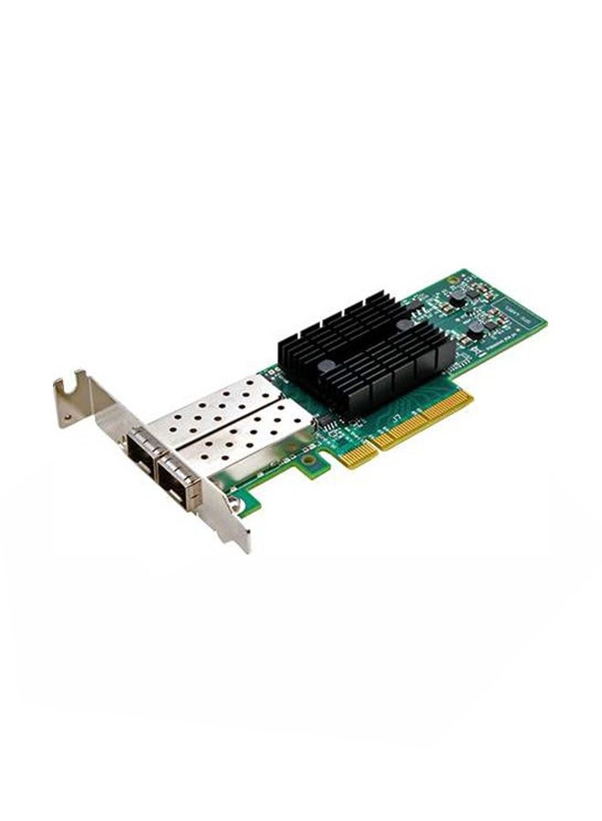 E10G17-F2 High Speed Dual-Port 10GbE SFP Add-In-Card Green