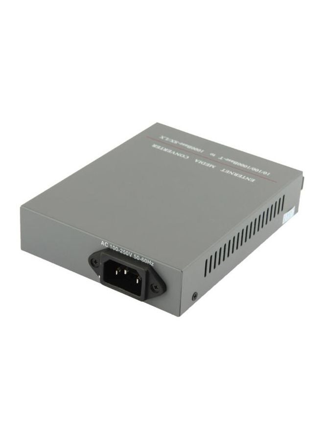 Single Mode Gigabit Adaptive Optical Transceiver Grey/Black