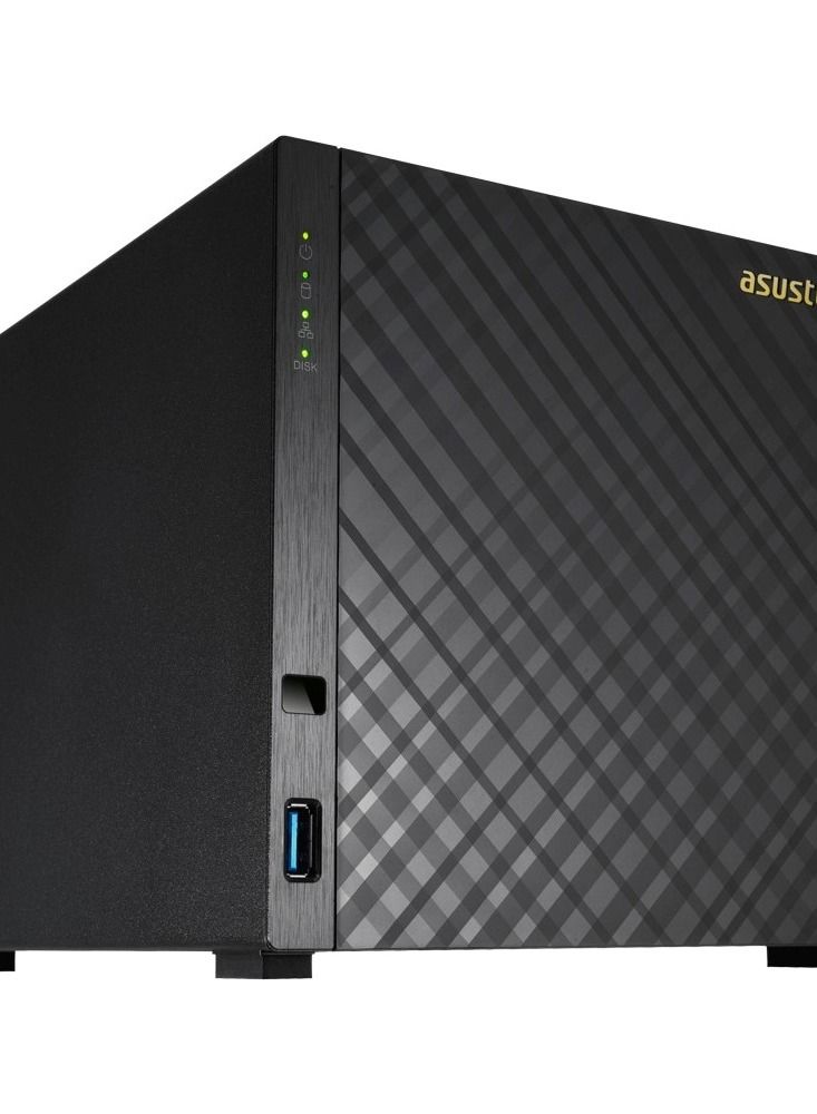Asustor AS1004T Tower  Diskless, 4 BAY NAS, 512MB DDR3, Dual Core Processor storage