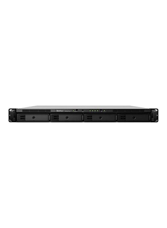 RS1619xs+  Rs1619xs plus intel xeon d-1527 4c 2.2/2.7 8gb ddr ecc udim  4 memory slot Black