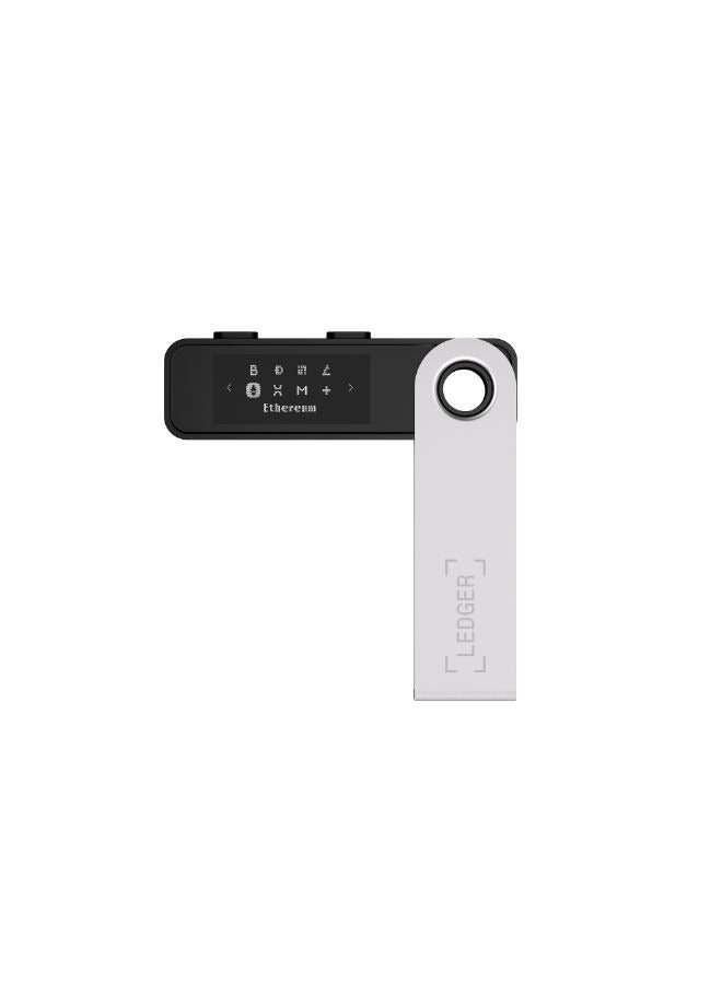 Nano S Plus Hardware Wallet | Safest Crypto & NFT Cold Storage, OLED Screen, Type-C Connectivity, 5000+ Coins Supported, for Android, MacOS & Windows - Black