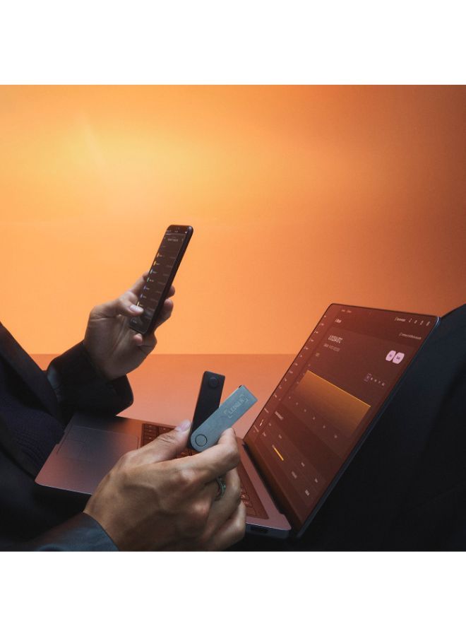 Nano X Hardware Wallet | Safest Crypto & NFT Cold Storage, Big Screen + Wireless Bluetooth & Type-C Connectivity, 5000+ Coins Supported, for iOS & Android, MacOS & Windows - Amethyst Purple