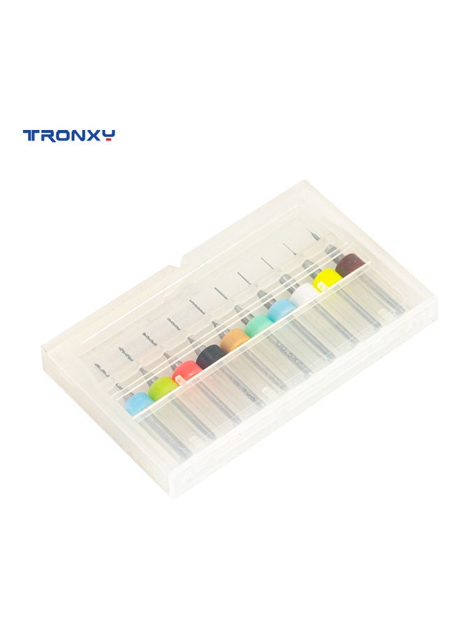 TRONXY 10 Pieces 3D Printer Nozzle Cleaning Tools Multicolor