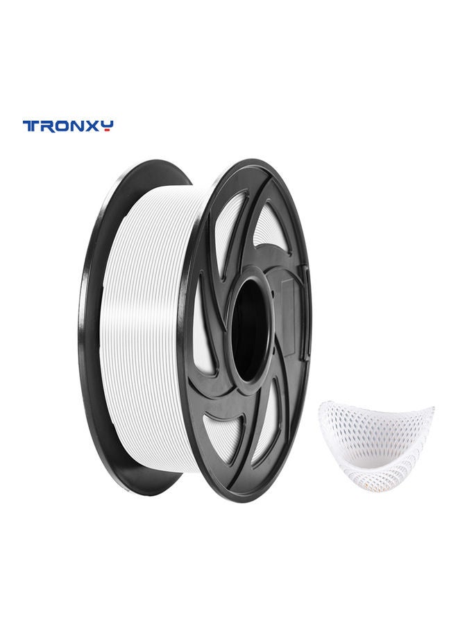 1.75mm 3D Printer Filament White/Black