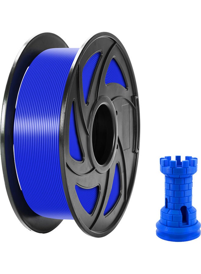 PLA 3D Printer Filament Blue/Black