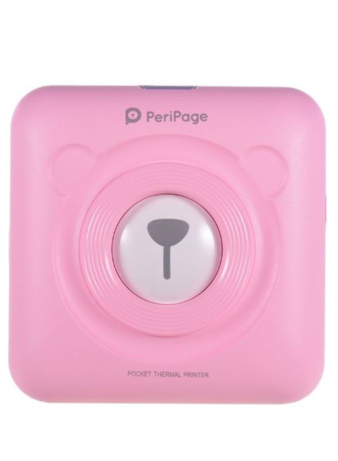 Mini Bluetooth Wireless Thermal Printer Pink
