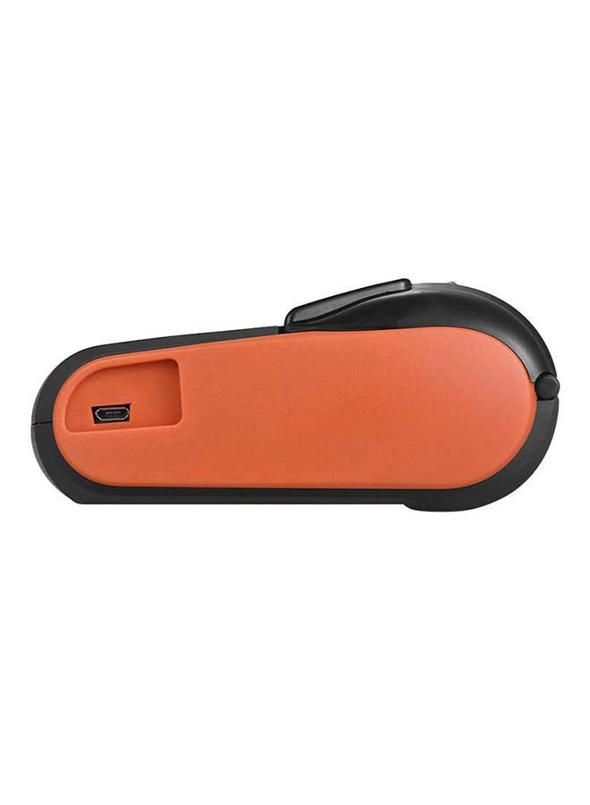 Wireless Portable Printer Orange/Black