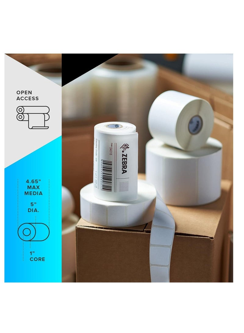 ZEBRA ZD621 Direct Thermal Desktop Printer 300 dpi Print Width 4-inch USB Serial Ethernet ZD6A043-D01F00EZ