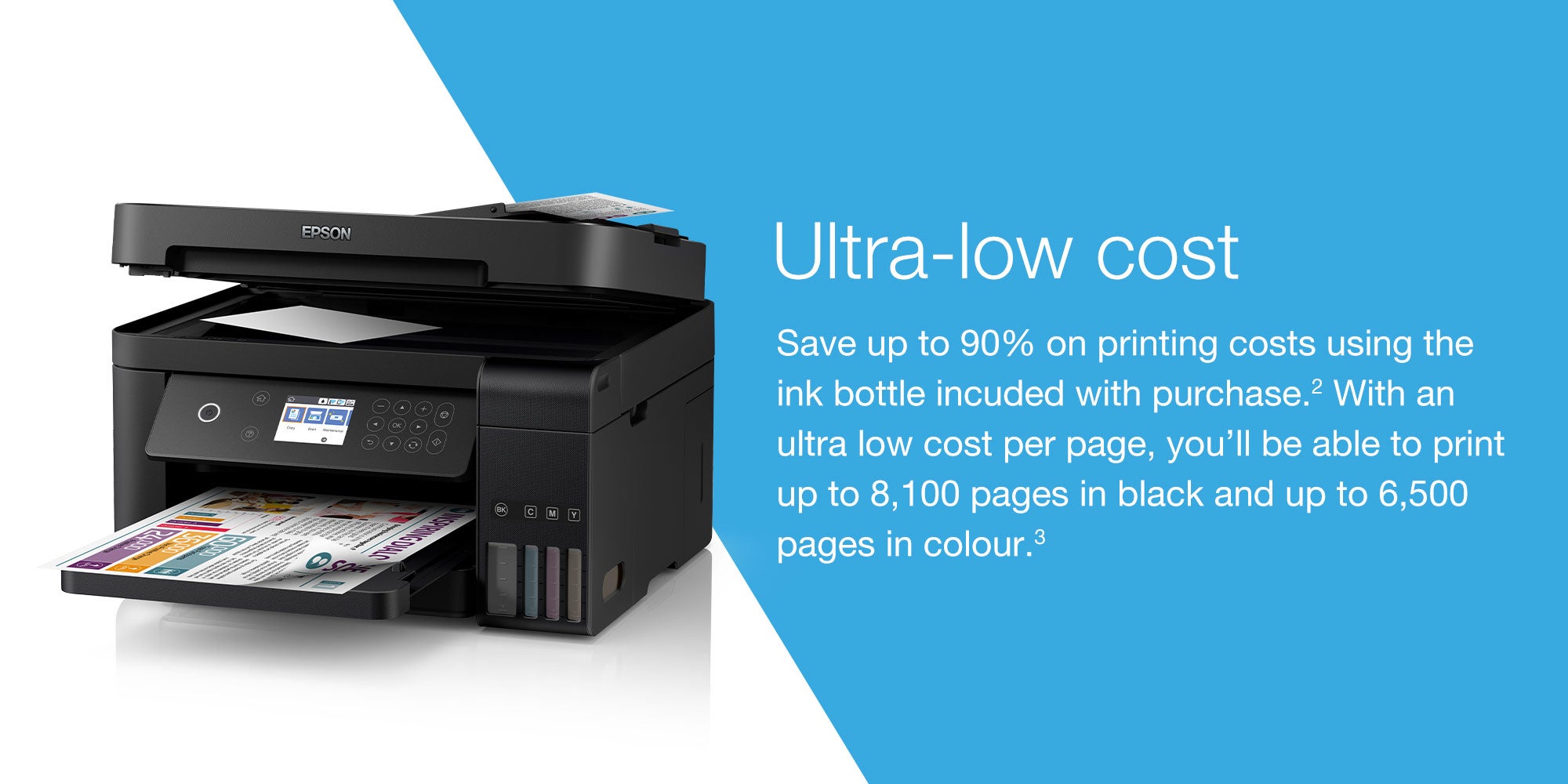 EcoTank L6170 Wifi Duplex Multifunction Ink Tank Printer Black