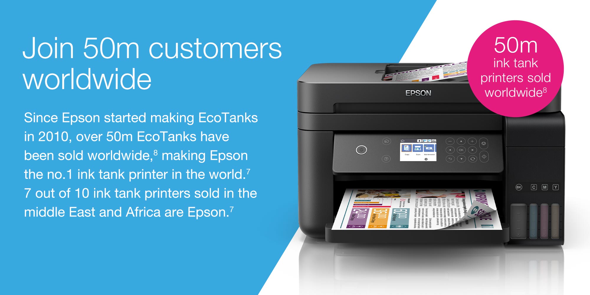 EcoTank L6170 Wifi Duplex Multifunction Ink Tank Printer Black