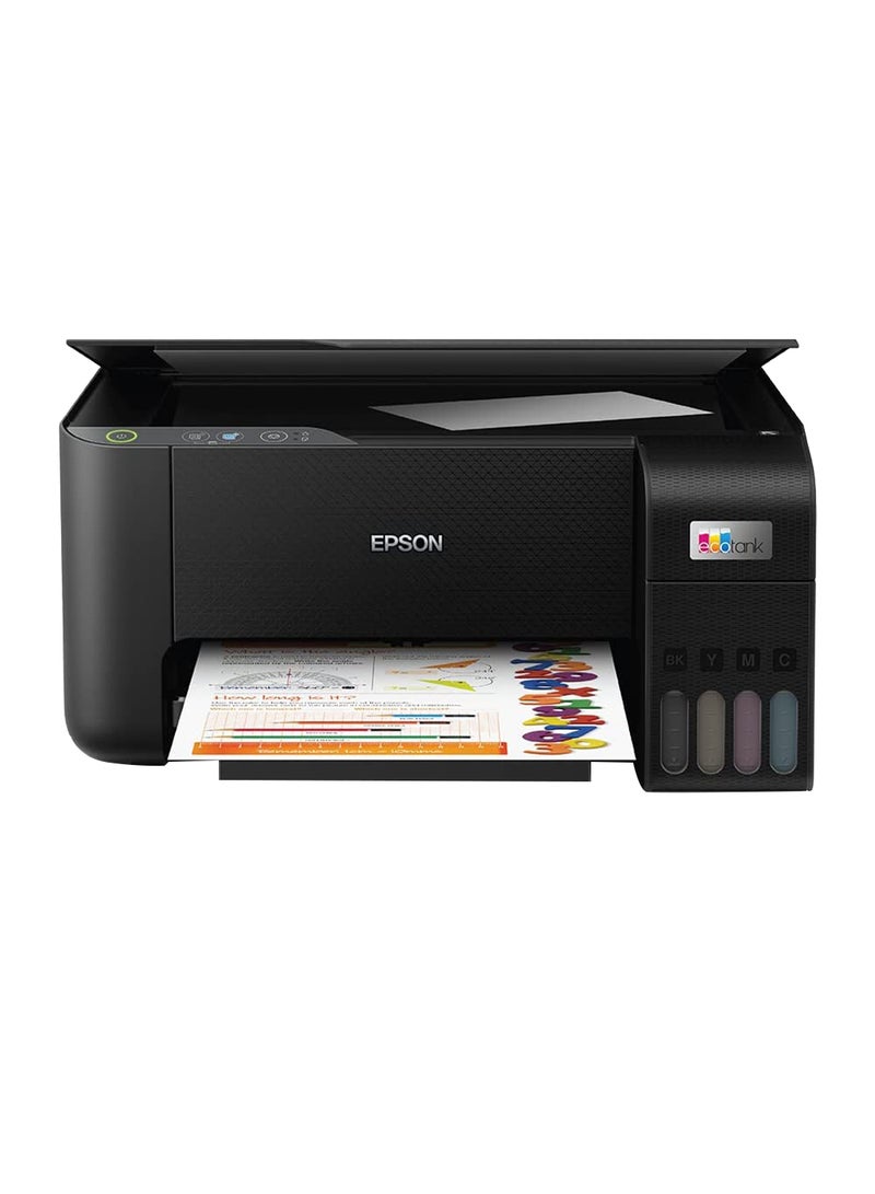 EcoTank L3210, 3-In-1 Home Printer With And SmartPanel + Business Paper (80g, 2500 Sheets) Black