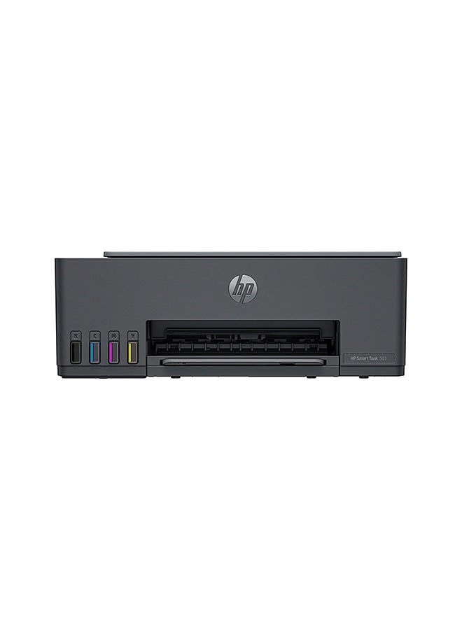 Smart Tank 581 Wireless All In One Printer, Print, Scan, Copy, Print up to 6000 black or 6000 color pages - Grey [4A8D4A] Grey/Black