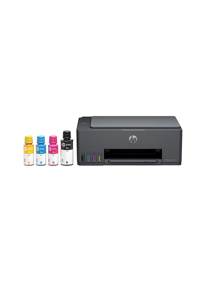 Smart Tank 581 Wireless All In One Printer, Print, Scan, Copy, Print up to 6000 black or 6000 color pages - Grey [4A8D4A] Grey/Black