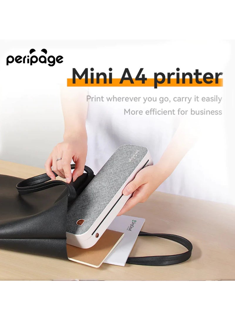 PeriPage A40 Portable Thermal Printer Inkless Wireless Mobile PDF Photo Printer