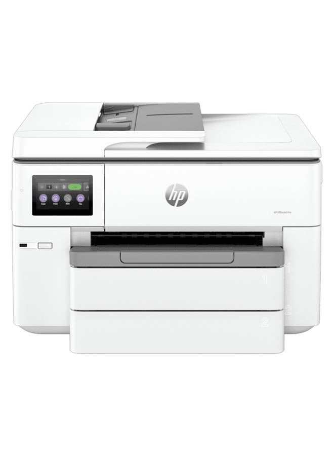 OfficeJet Pro 9730 Wide Format All-in-One Printer, Print, Copy, Scan, Up to 34 ppm Print Speed, Automatic Duplex Printing, Up to 4800x1200 Optimized dpi 1200x1200 Rendered dpi | 537P5C White