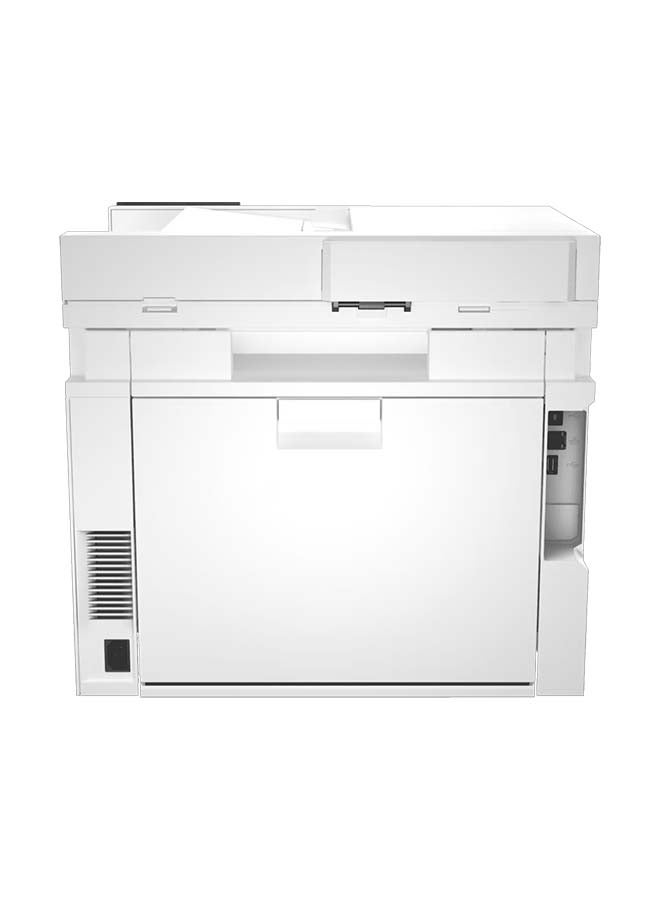 Color LaserJet Pro 4303dw A4 Colour Laser Multifunction Printer, Print, Copy, Scan, ADF, Duplex, Print Speed Up to 35/33 ppm, 4.3” WLED Display, USB, Ethernet, Wi-Fi, White/Blue | 5HH65A Blue/White