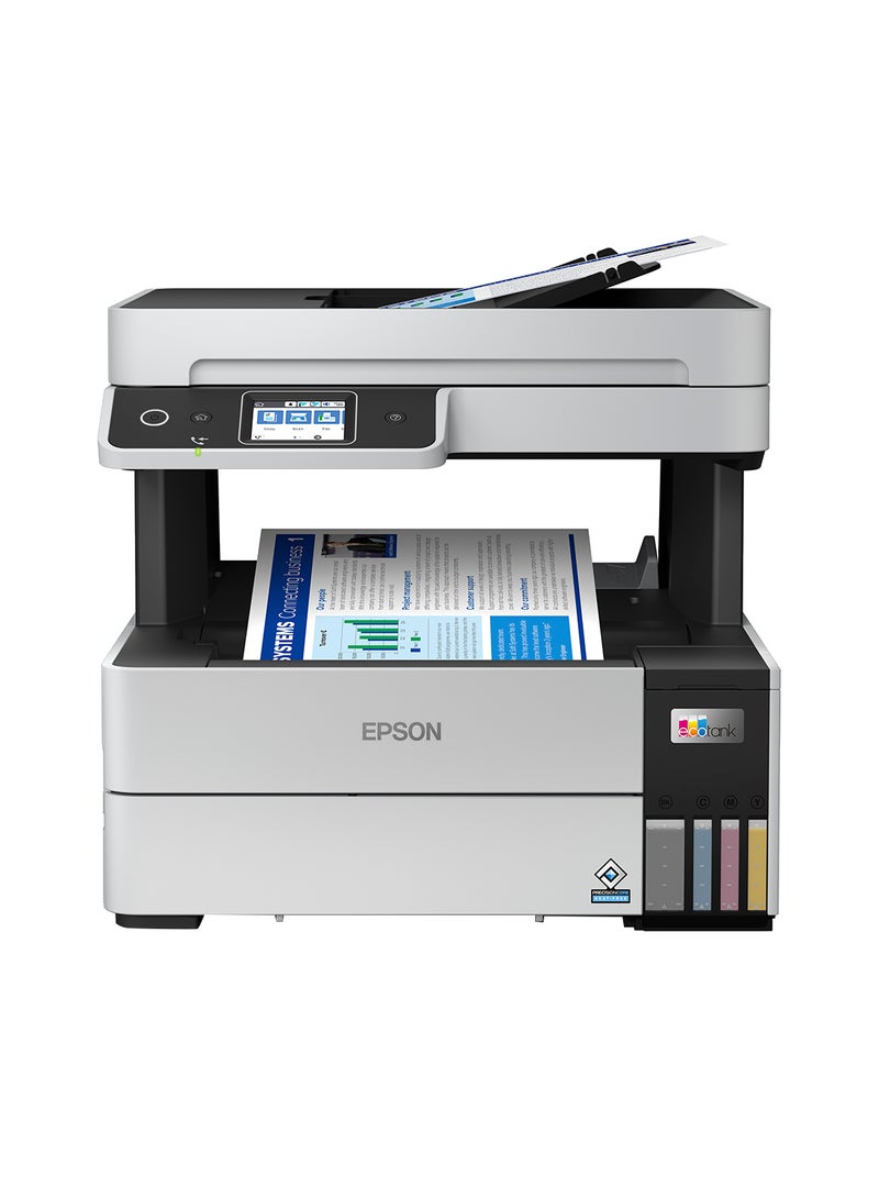 EcoTank L6490 Print/Scan/Copy/Fax Wi-Fi Business Printer Black