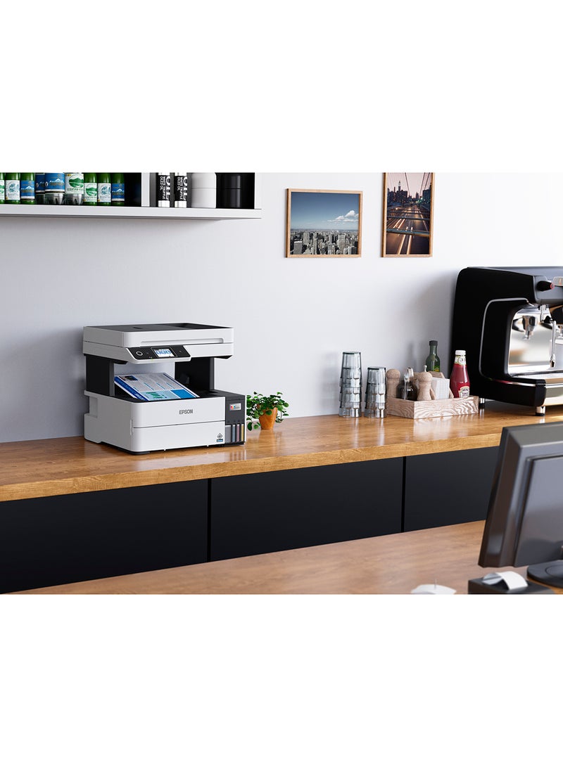 EcoTank L6490 Print/Scan/Copy/Fax Wi-Fi Business Printer Black