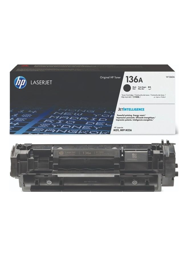 136A Black Original LaserJet Toner Cartridge Compatible With HP LaserJet M211d Printer Series / MFP M236dw Printer Series Black