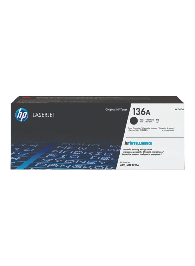 136A Black Original LaserJet Toner Cartridge Compatible With HP LaserJet M211d Printer Series / MFP M236dw Printer Series Black