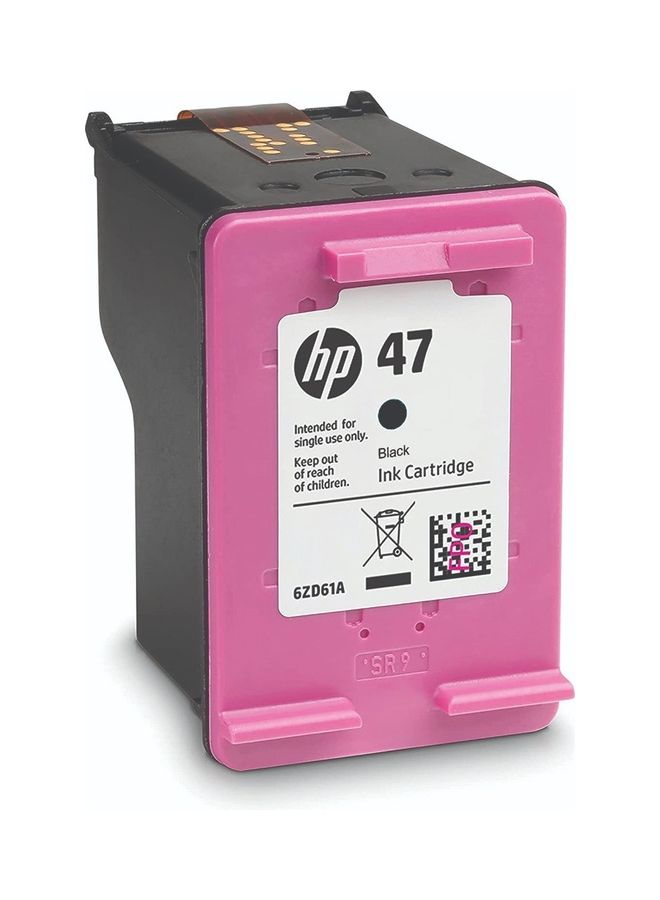 Pack of 2 HP 47 Original Ink Advantage Cartridge (6ZD61AE + 6ZD21AE) Black/Tricolor