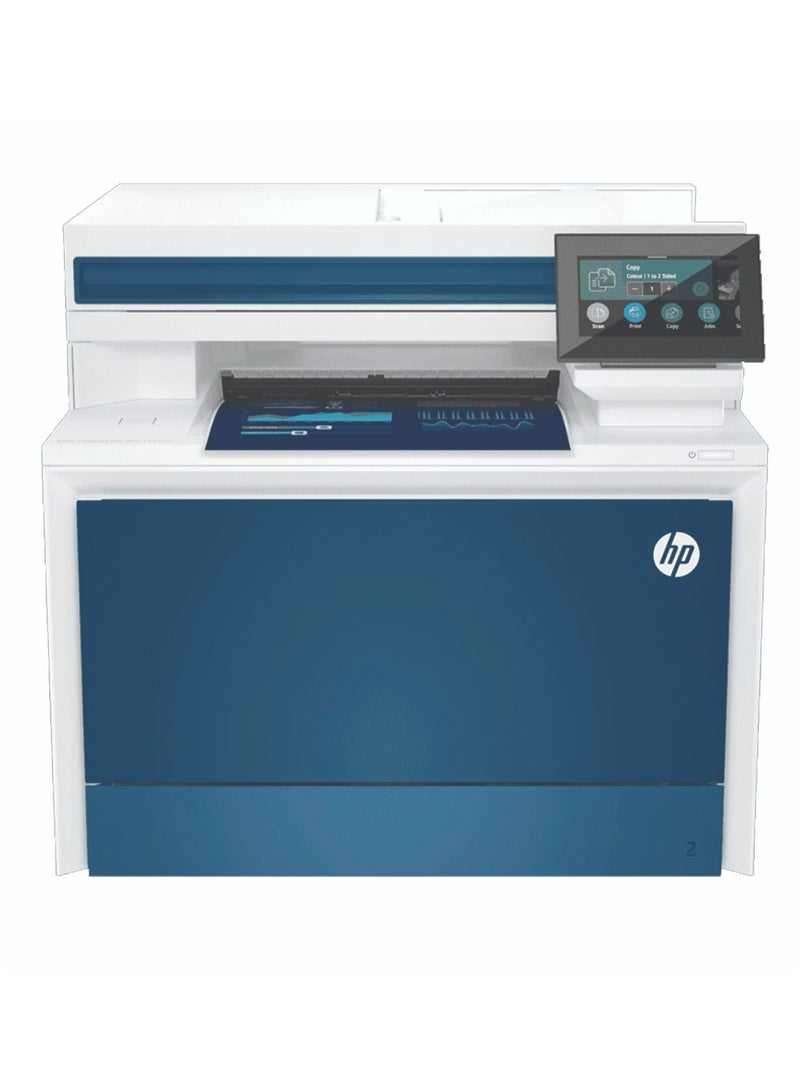 4303fdw Color LaserJet Pro MFP Printer, Print, Copy, Scan, Fax, Up to 35 ppm Print Speed, Automatic Duplex Printing, Up to 600x600 dpi Resolution, 4.3