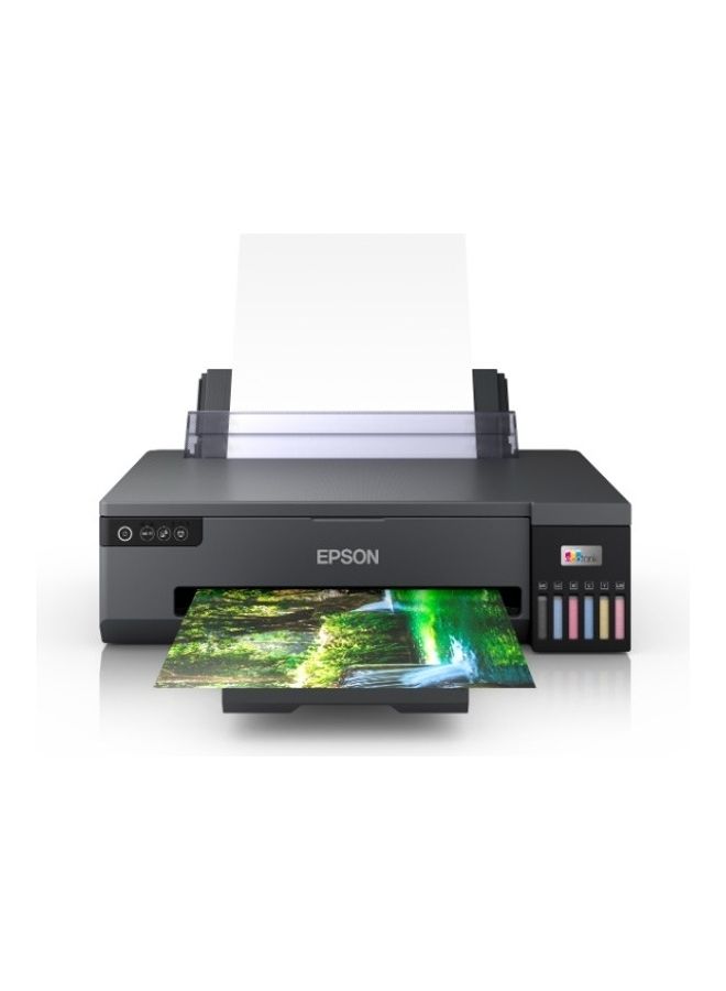 EcoTank L18050 A3+, 6-Colour Dye Ink Photo Printer For Cost-Effective, Quality Printing (Prints up to 2,100 high-quality photos) Black