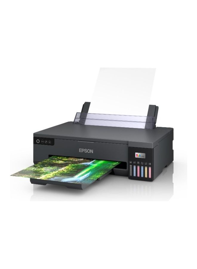 EcoTank L18050 A3+, 6-Colour Dye Ink Photo Printer For Cost-Effective, Quality Printing (Prints up to 2,100 high-quality photos) Black