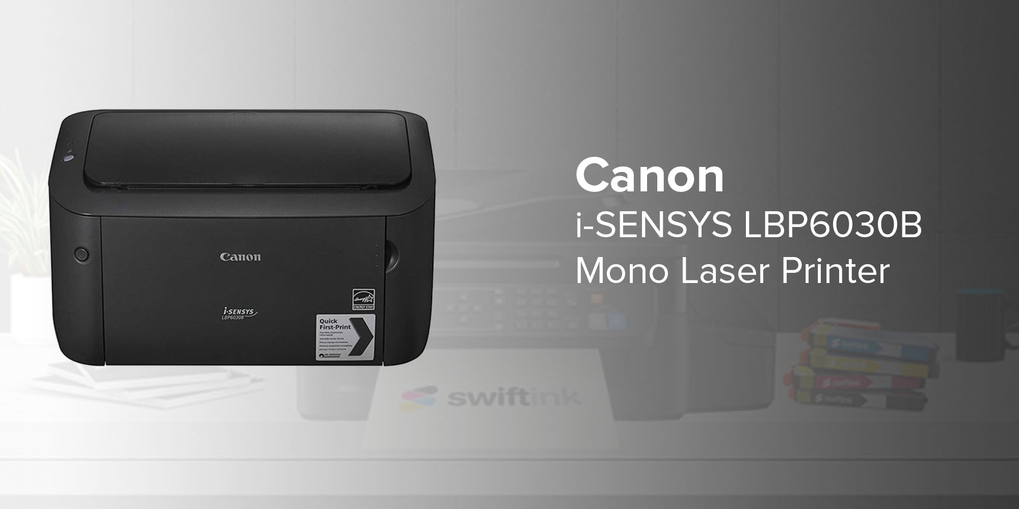 i-SENSYS LBP6030B Mono Laser Printer Black