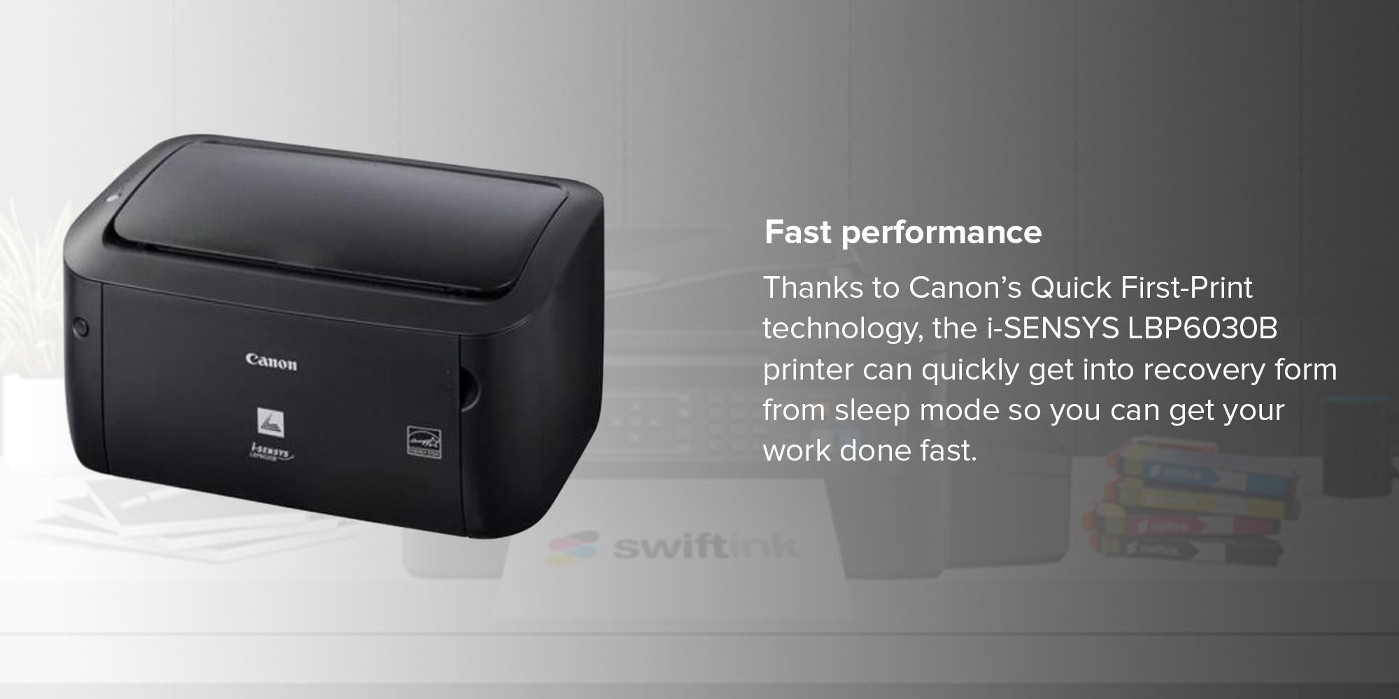 i-SENSYS LBP6030B Mono Laser Printer Black