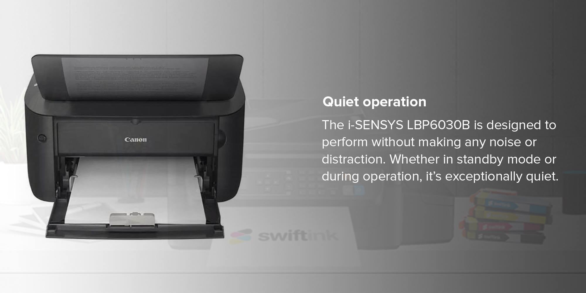 i-SENSYS LBP6030B Mono Laser Printer Black