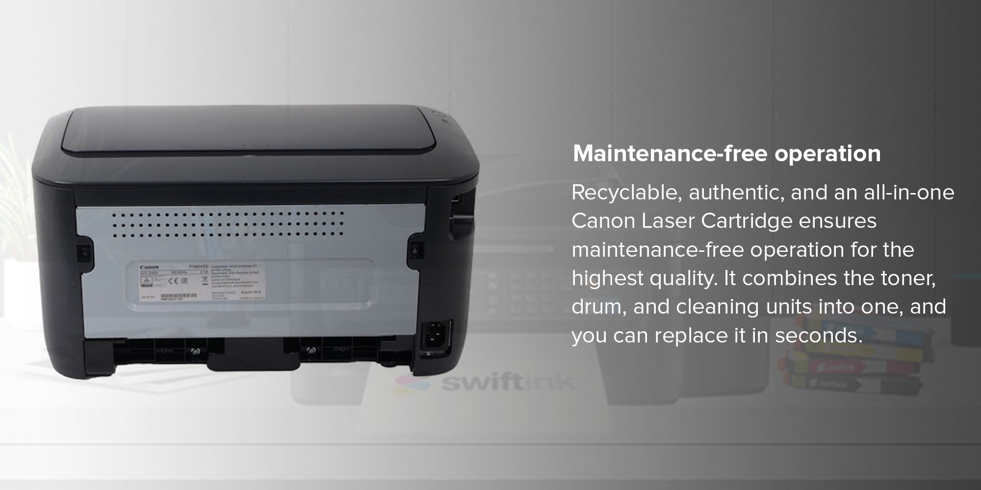 i-SENSYS LBP6030B Mono Laser Printer Black