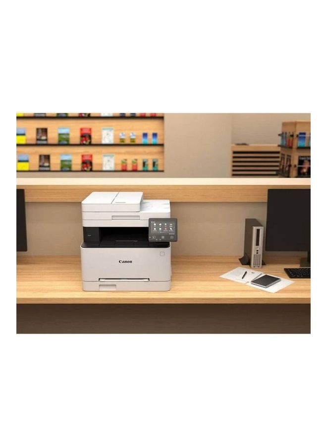 I-SENSYS MF655CDW A4 Colour Multifunction Laser Printer 21PPM 600X600 F/R USB/RETE/WI-FI PCL5C/6 White