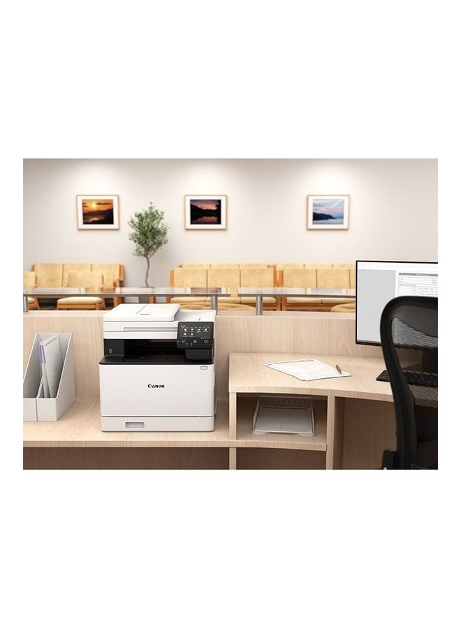 I-Sensys A4 Colour Multifunction Laser Printer Print Scan Copy Fax White