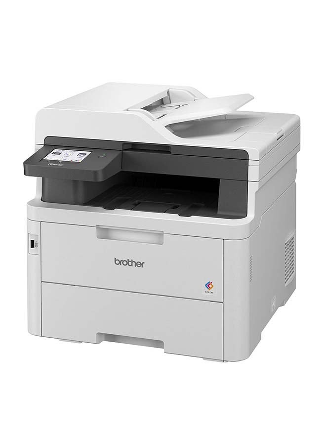 MFC-L3760CDW Color Laser Printer, Fast & Compact Colour Laser LED Multi-Function Printer for Office White