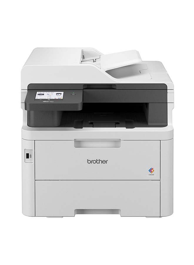 MFC-L3760CDW Color Laser Printer, Fast & Compact Colour Laser LED Multi-Function Printer for Office White