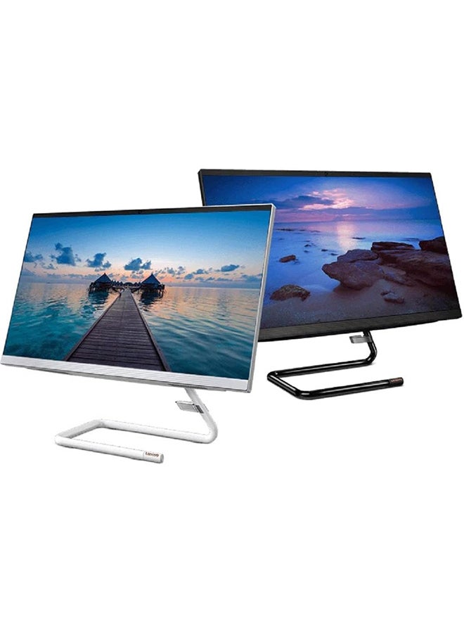 IdeaCentre AIO 340 Desktop With 23.8-Inch Display, Core i5-10400T Processor/8GB RAM/512GB SSD/AMD Radeon 625/Windows 10 English white