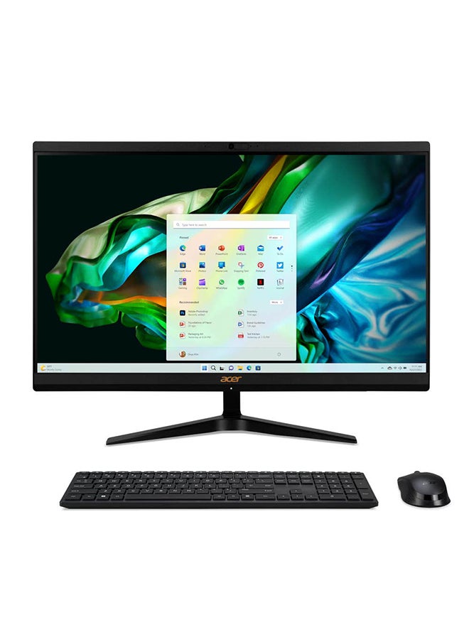 AIO C24-i5-12450H/8GB/512GB SSD/Intel UHD Graphics/23.8 Inch FHD Non Touch/W/L KB And Mouse/Win 11 Home English Black