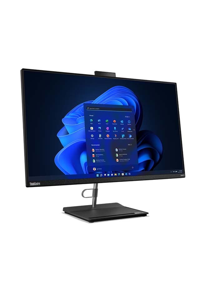 ThinkCentre Neo 30a AIO With 27-Inch Display, Core i7-1260P Processor/16GB RAM/512GB SSD/Intel XE Graphics/Windows 11 Pro English Raven Black